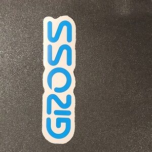 Gross Sticker 3.29" × 1"